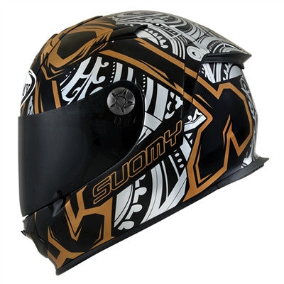 Suomy SR Sport Crossbone Racing Helmet - Gold