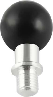 RAM Mounts Male-Thread Mount Base w/ 1-inch Ball - M10 x 1-1/4-inch Pitch