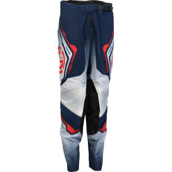 MOOSE OFFROAD Youth Qualifier Pants - Red/White/Blue - US 20 2903-2652