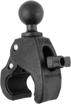 Ram Mounts Medium Tough-Claw with 1-inch Diameter Rubber Ball