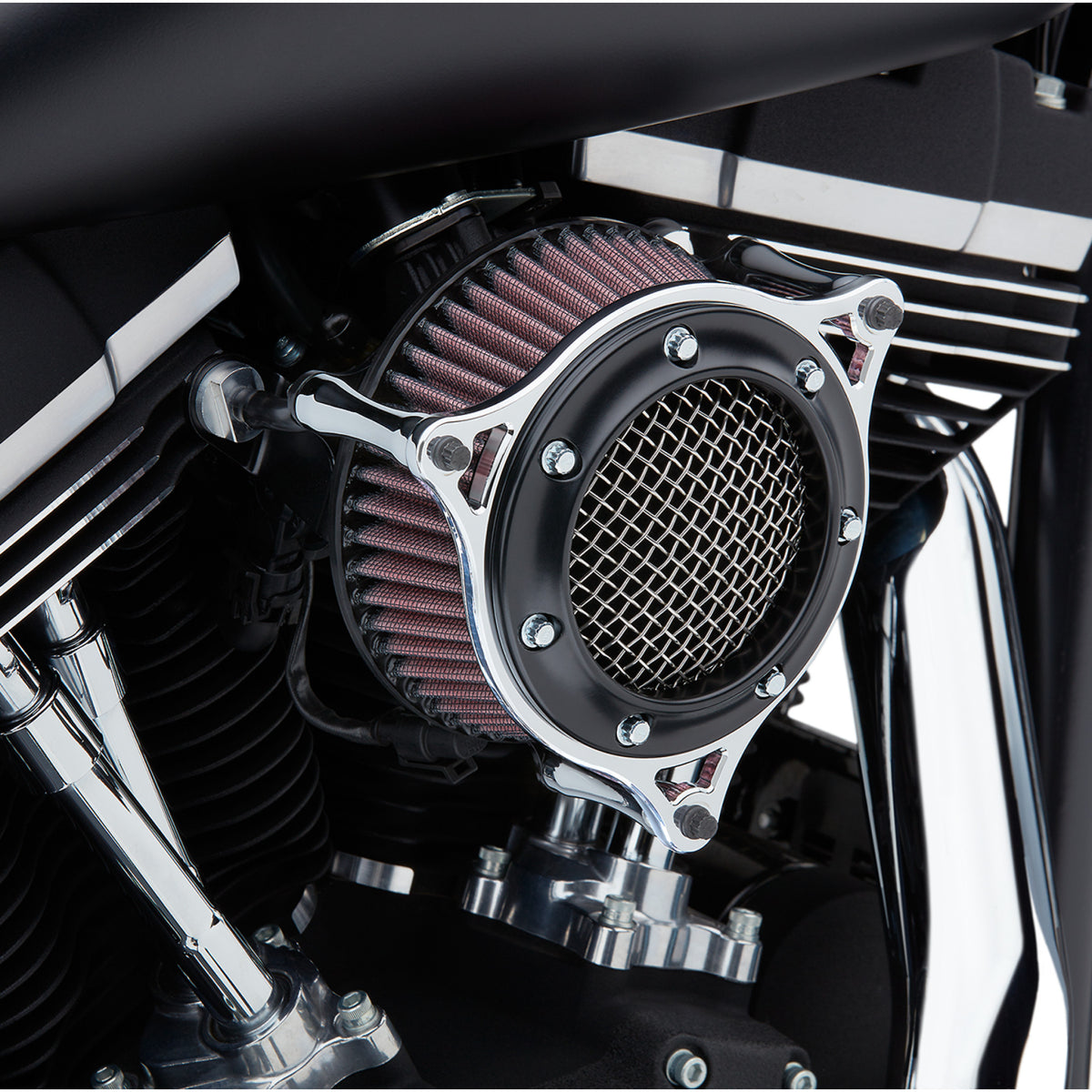 Cobra RPT Venturi Air Intake - 606-0104-05BCSB For Harley Softail 2018-2024