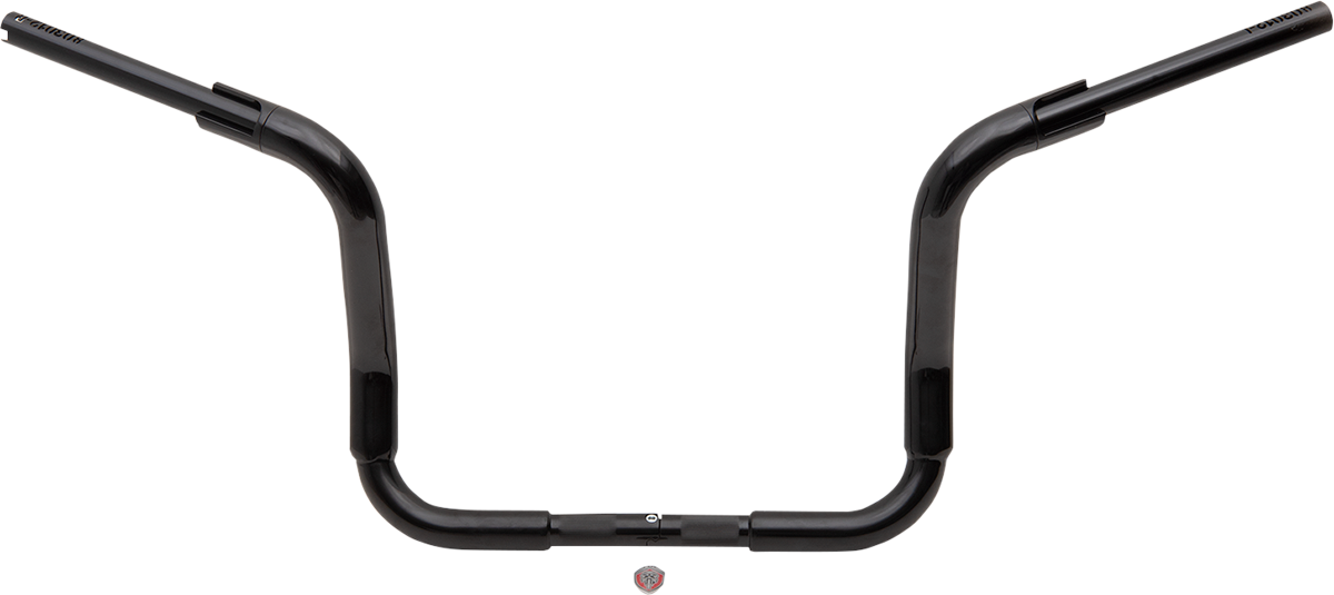 FAT BAGGERS INC. 1-1/2" EZ Install Rounded Top Handlebar - 12" - Black