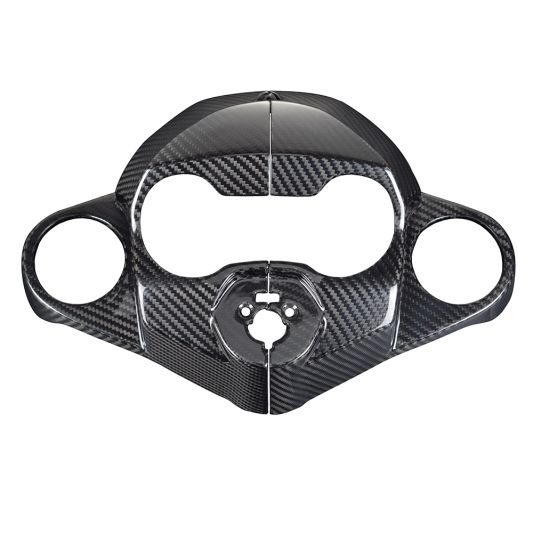 Advanblack- Carbon Fiber Triple Tree Cover Fits '23.5 + Harley Road Glide Models