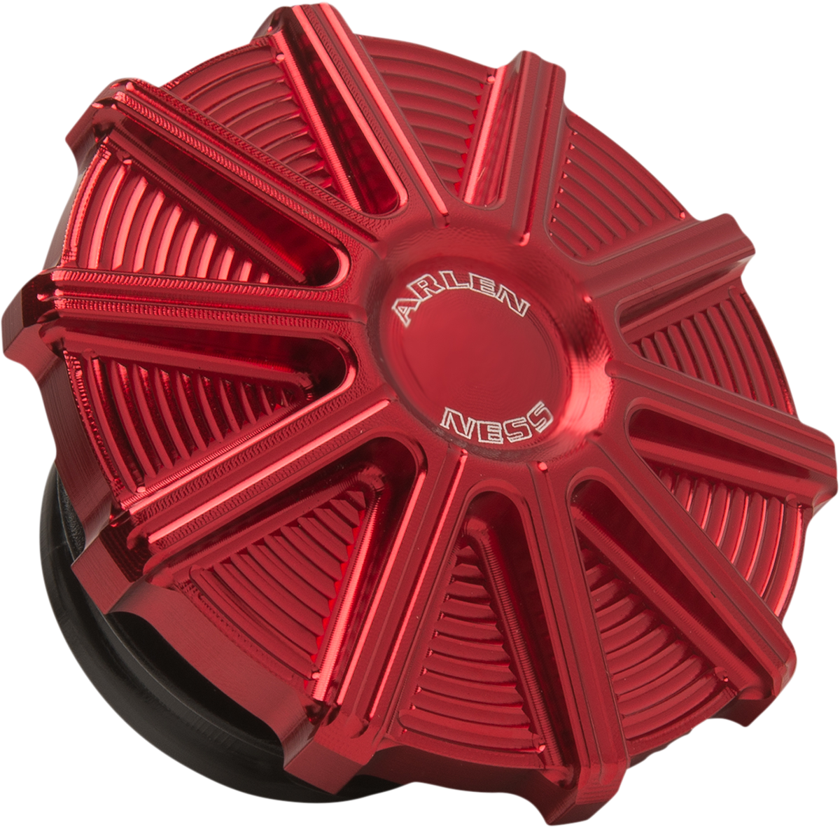 ARLEN NESS Vented Gas Cap - 10 Gauge - Red