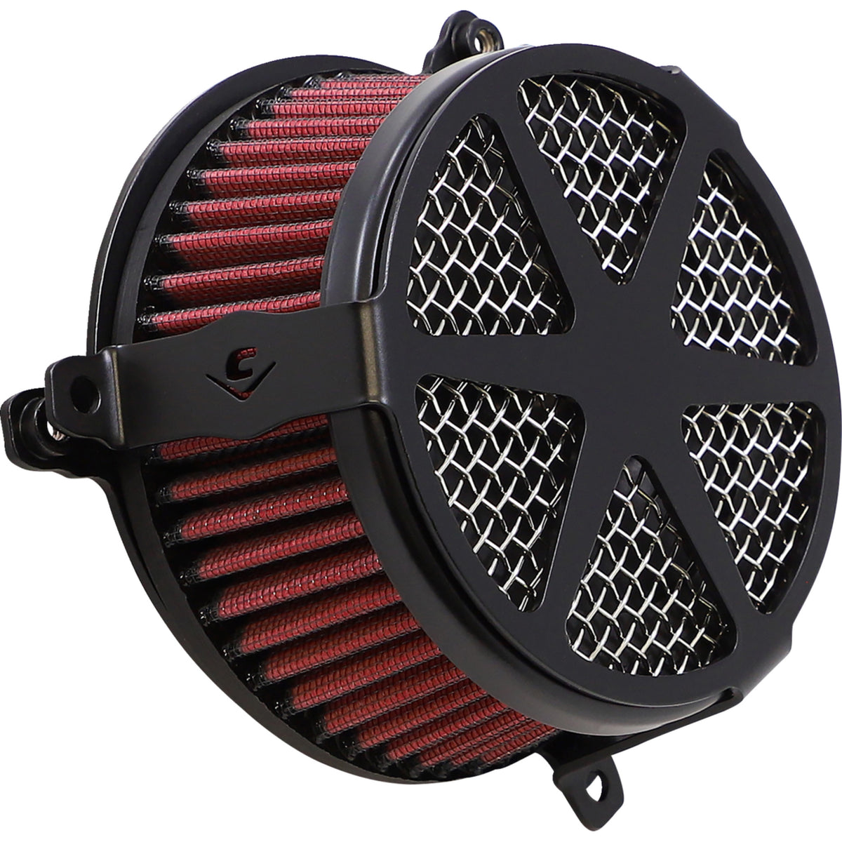 Cobra Spoke Air Cleaner - 606-0102-04B-SB For Harley Motorcycles 1999-2017