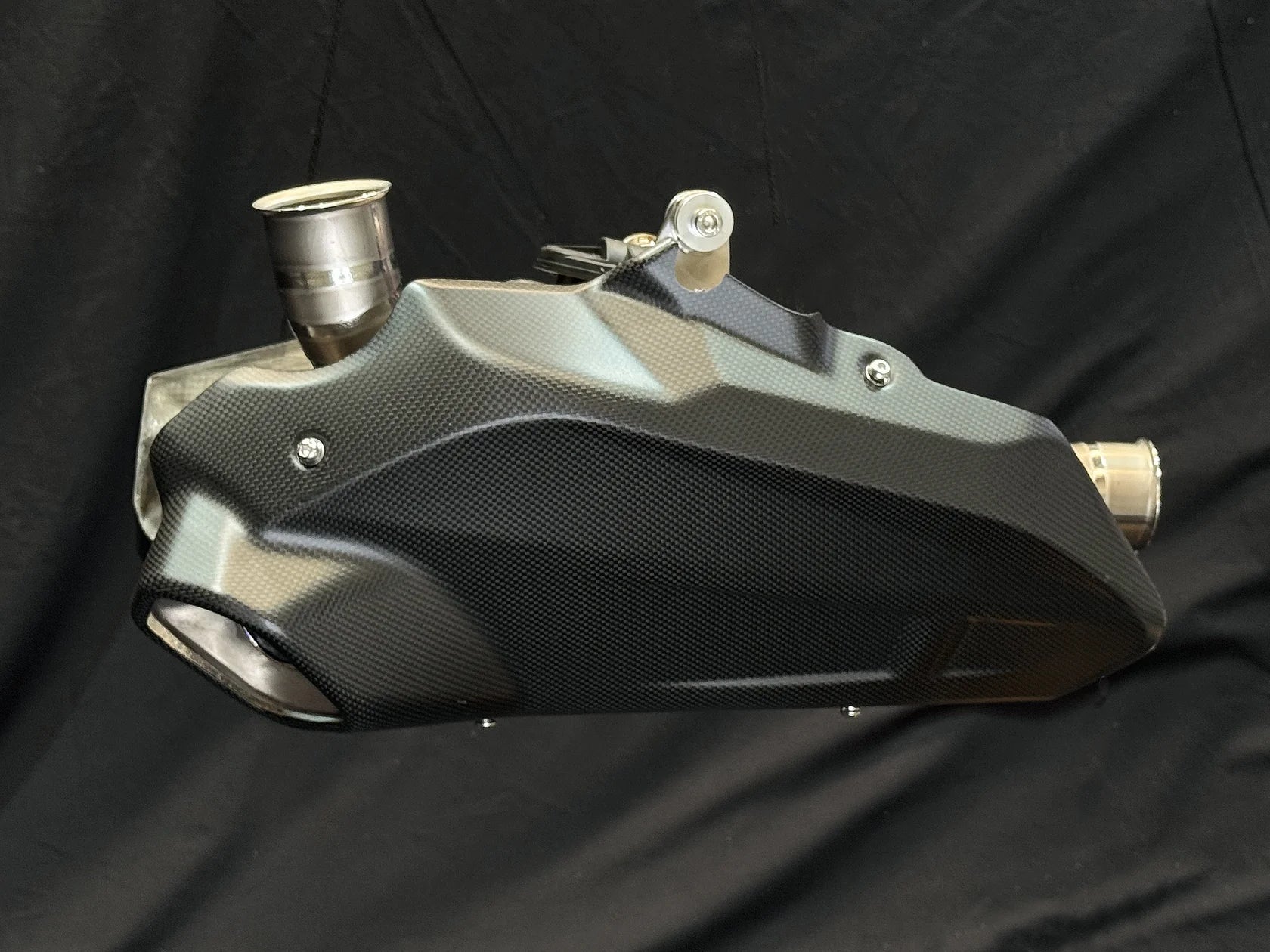 Vandemon Bimodal Stealth Titanium Slip-On Ducati Panigale/ Streetfight