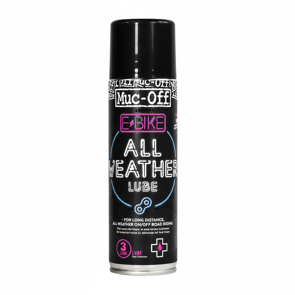 MUC-OFF USA E-Bike All-Weather Chain Lube - 250ml - Aerosol