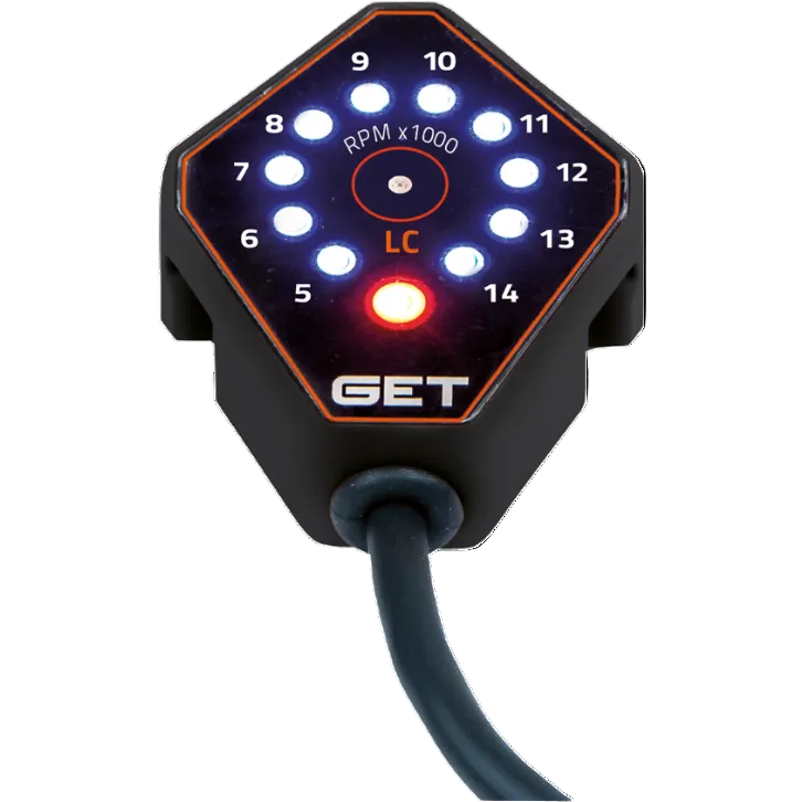 GET RPM Dash Gauge Rev Counter with Launch Control and Shift Light for Kawasaki/Yamaha | GK-RPMDASH-0002