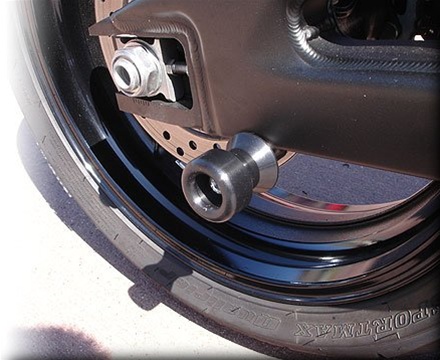 Hotbodies Honda CBR600RR (2007-2008) Swing Arm Sliders - Black