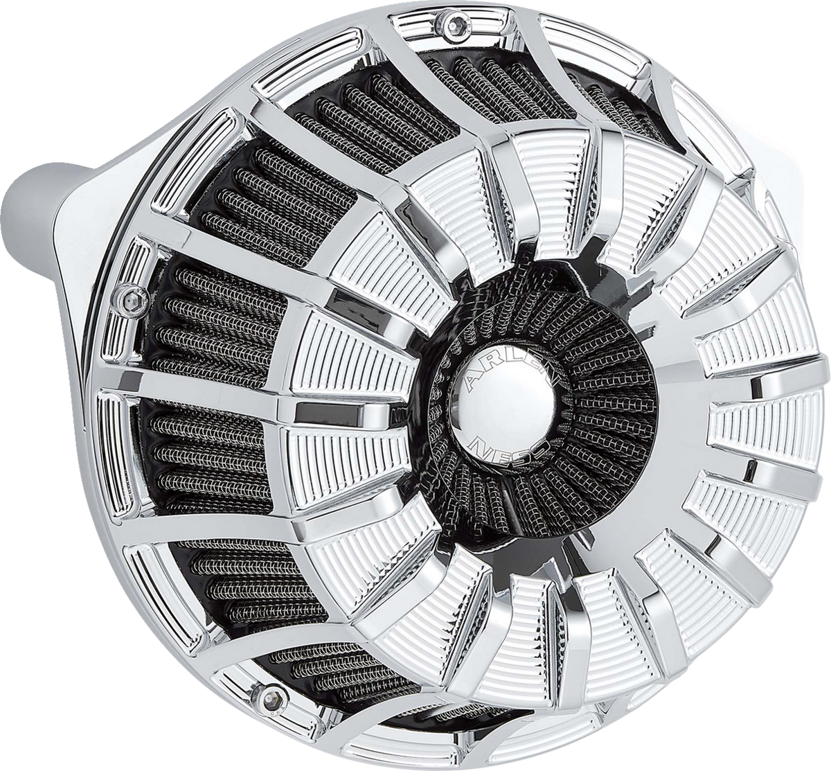 ARLEN NESS Inverted Series Air Cleaner Kit - 10-Gauge - Chrome