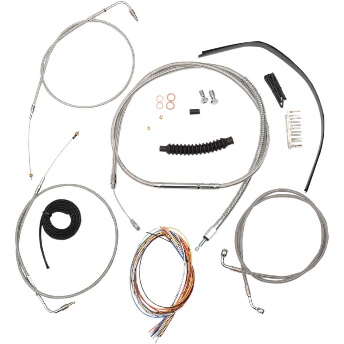 La Choppers Complete Cable Kit - LA-8310KT2-16 For Harley Sportster 2004-2006