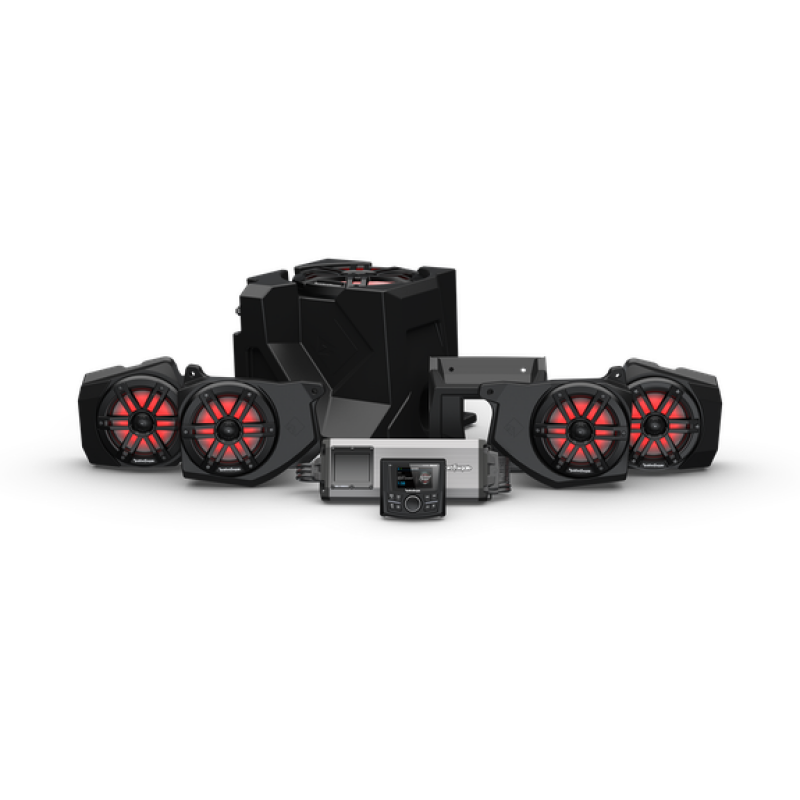 Rockford Fosgate Stage 4 Audio System 2018+ Polaris Ranger (Gen-2) | RNGR18-STG4