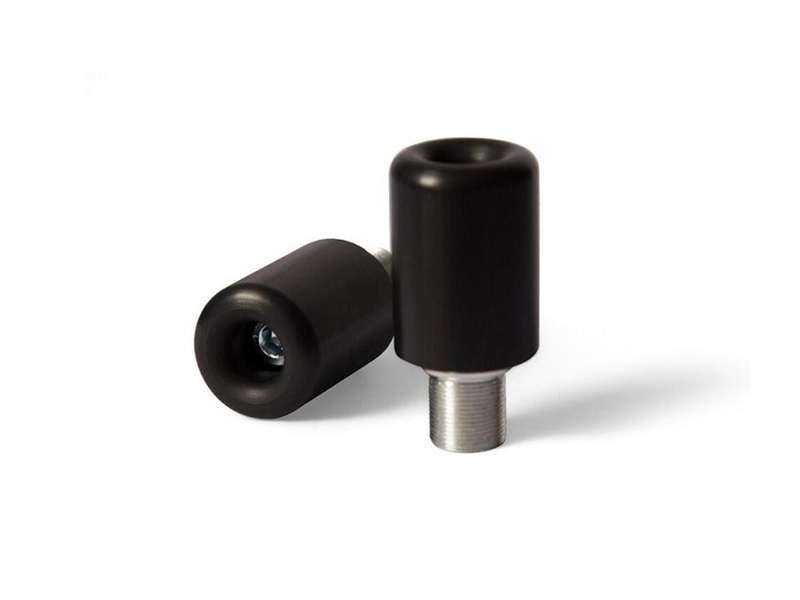 Hotbodies Kawasaki Bar end sliders ZX6R (07-Present), ZX10R (04-05),(08-10'), THREAD IN - Black