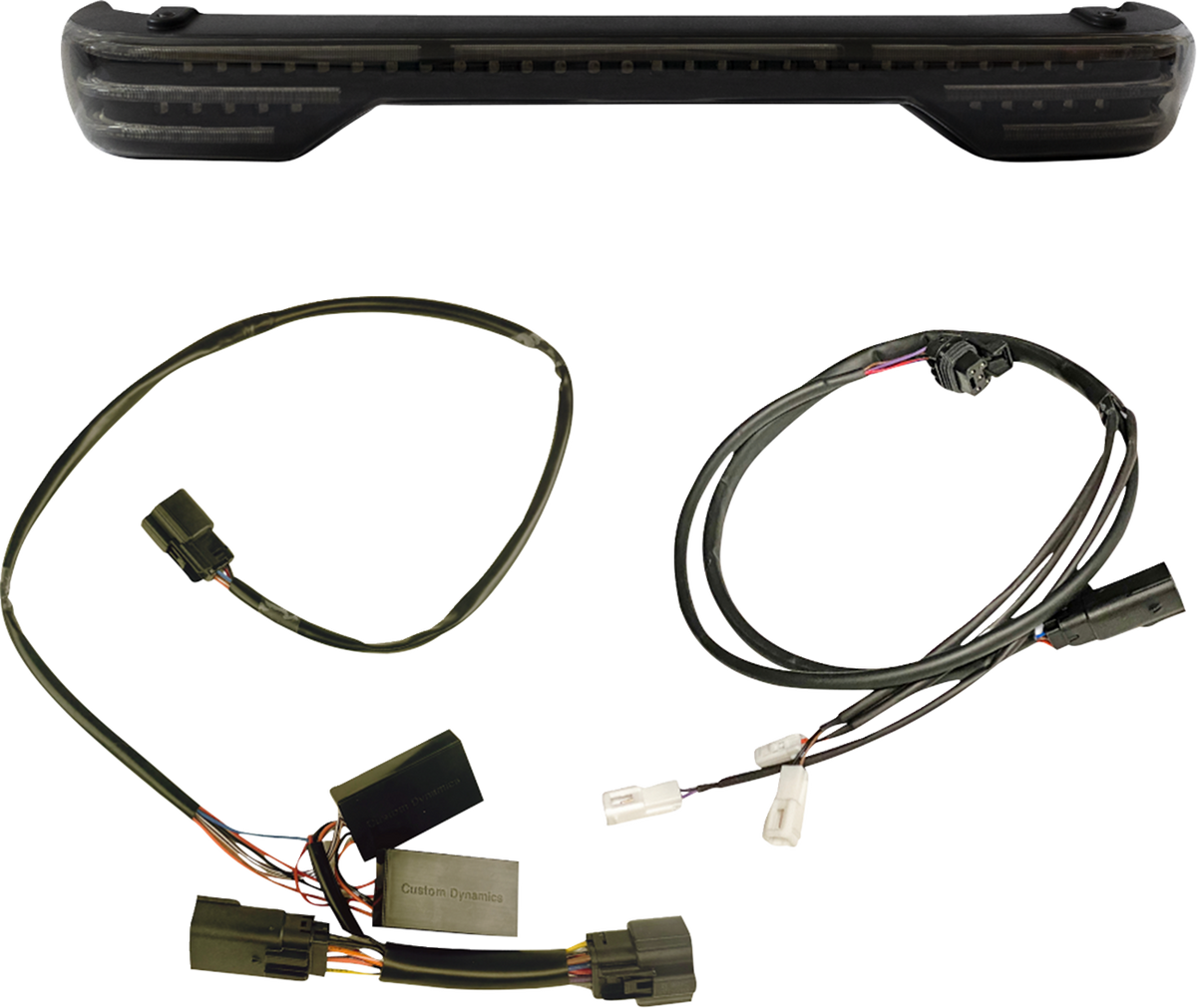 CUSTOM DYNAMICS ProBEAM Tour Pak Add-On LED Light Kit - Smoked Lens - Touring '23-'25