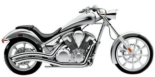 Cobra Speedster Swept Chrome Exhaust System (1233)