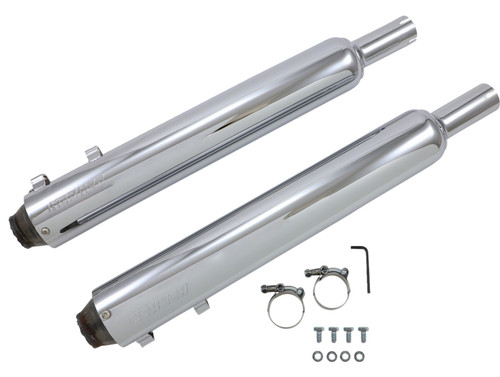 Kerker Super Elite Chrome Slip-On Exhaust Mufflers (128-78120)