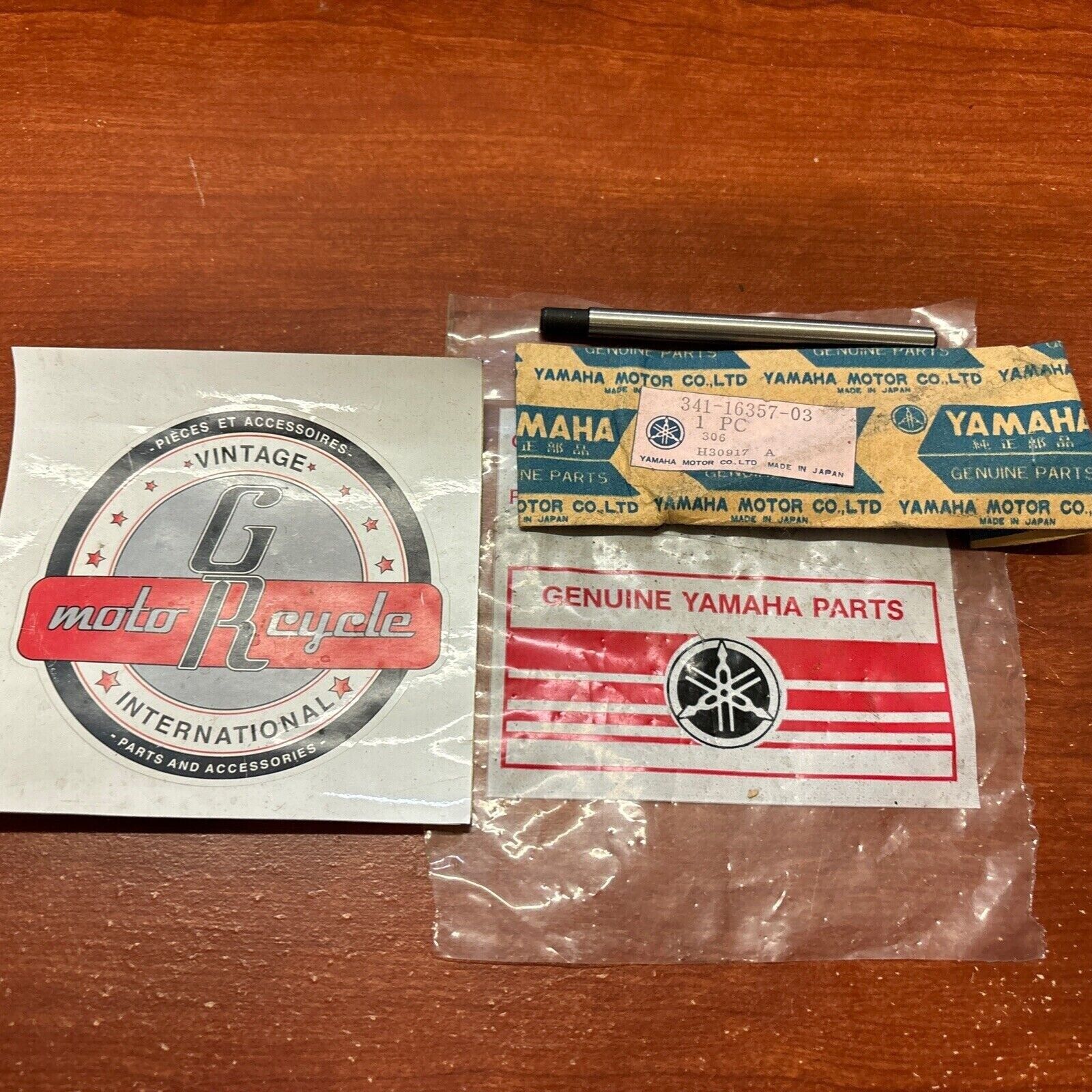 NOS YAMAHA TX750 PUSH ROD 341-16357-03 SUB 341-16357-00-00 341-16357-01-00 Y173