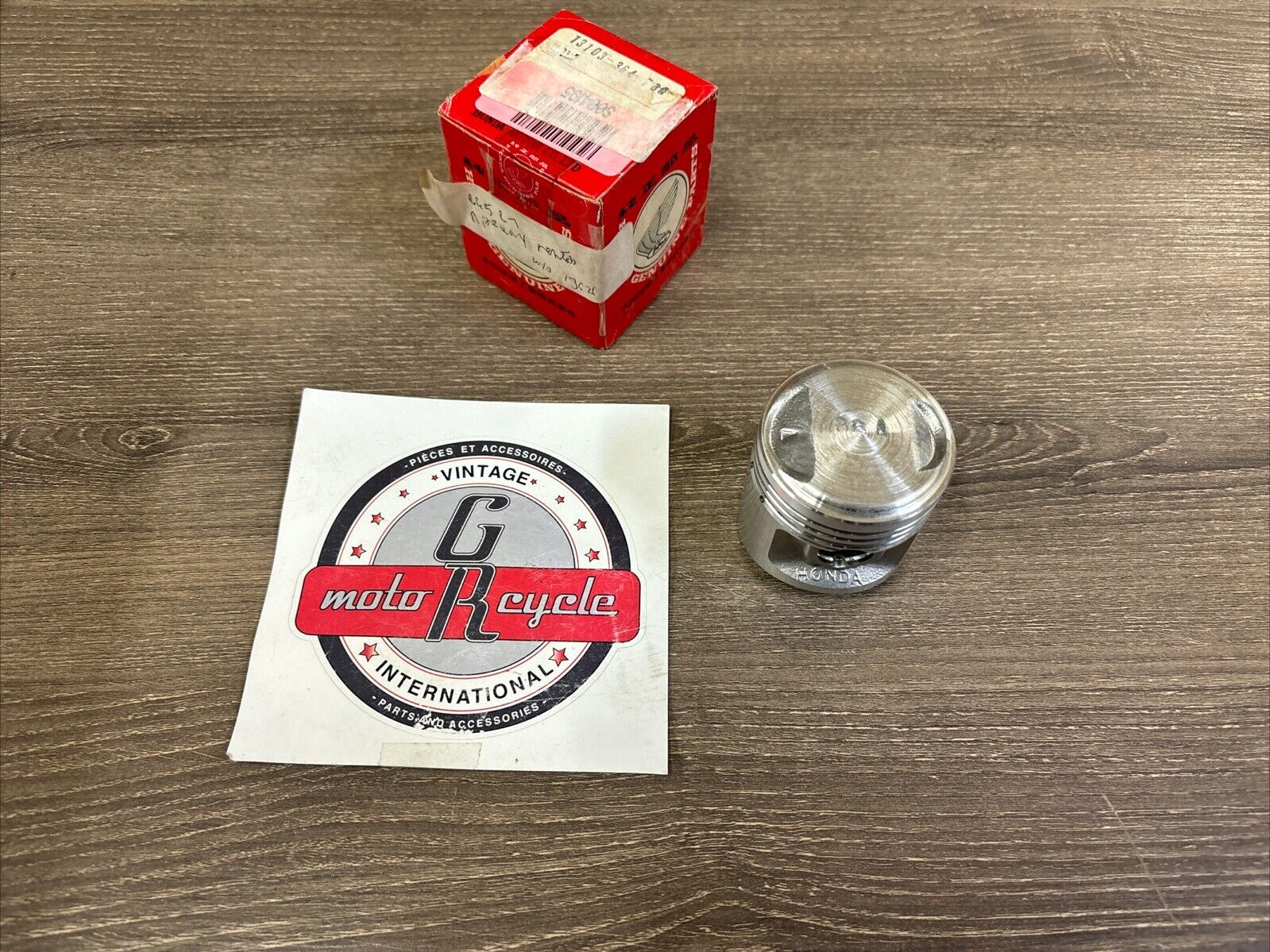 NOS HONDA 1978 XL100 PISTON O/S 0.50 13103-364-780 H137