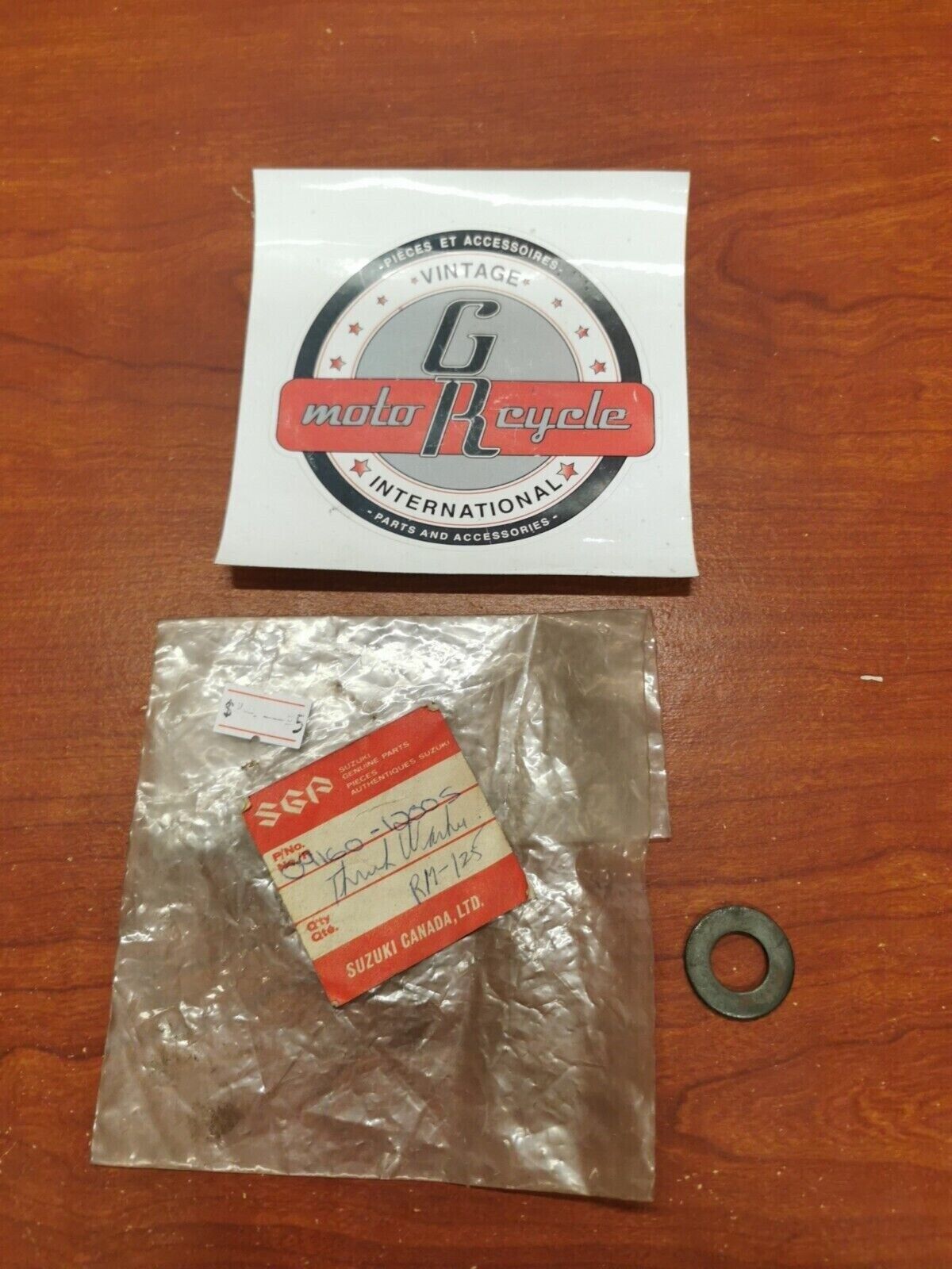 NOS SUZUKI WASHER 09160-12005 S19