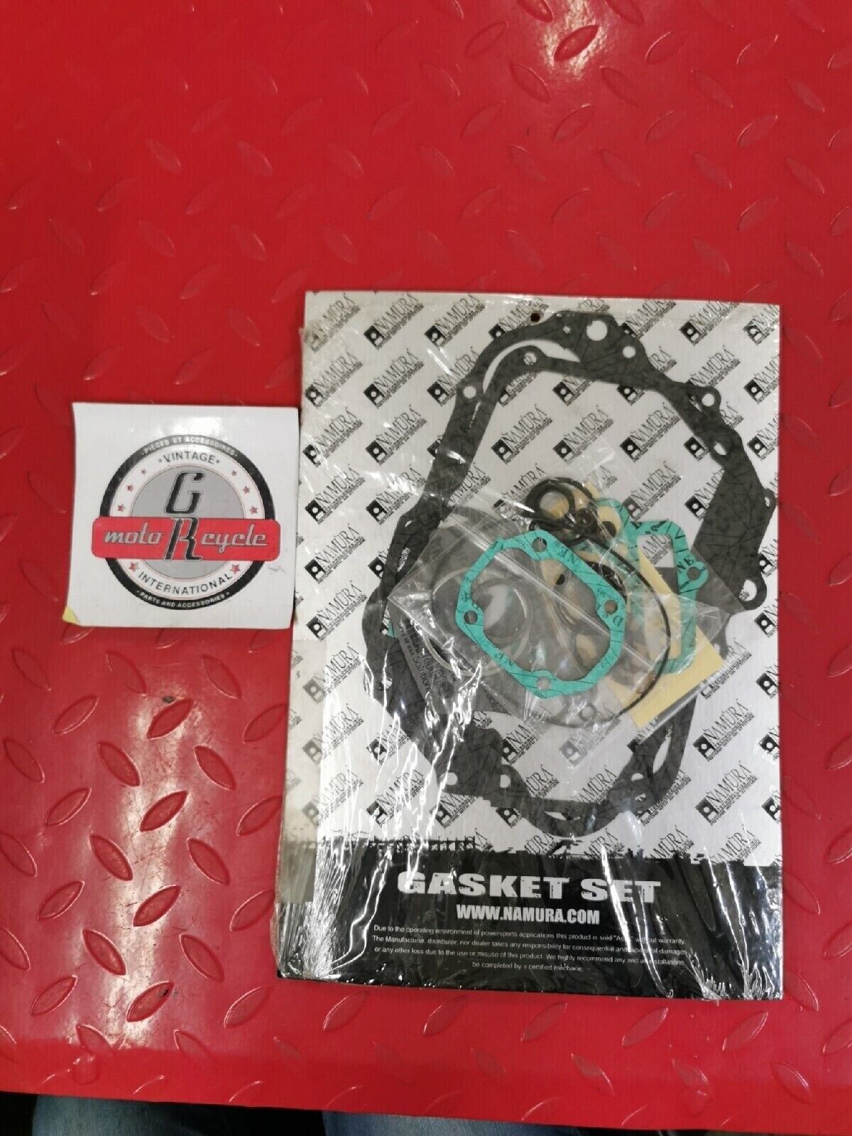 NOS NAMURA HONDA XR70R CRF70F FULL GASKET SET WITH OIL SEALSNX-10070F J14