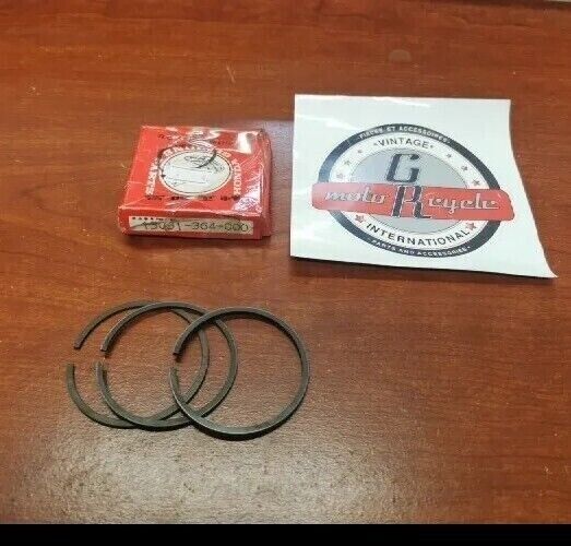 NOS HONDA XL100 K0 K1 PISTON RING SET 0.50 13031-364-000 H78