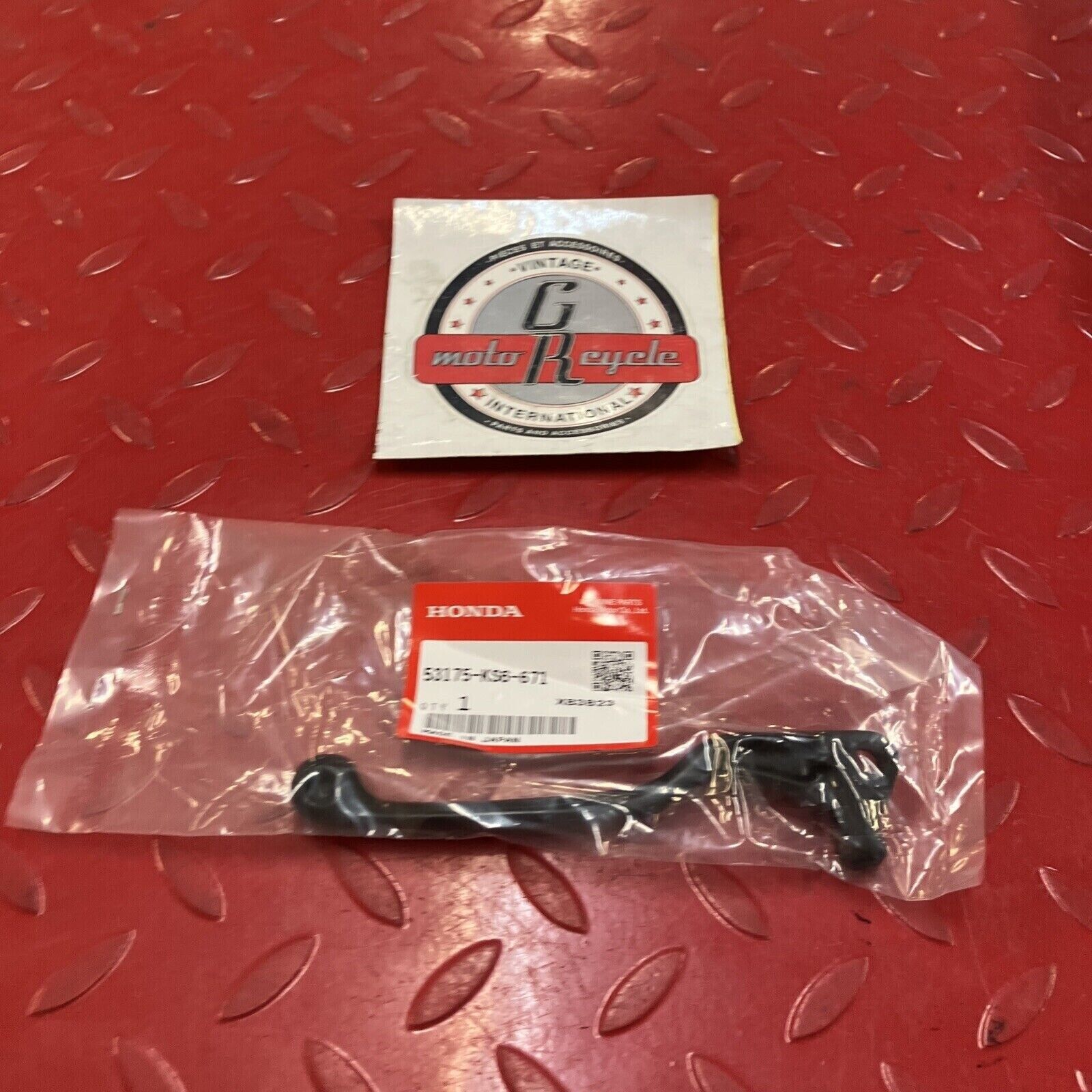 NEW HONDA CR125R CR250R CR500R 1986 - 1991FRONT BRAKE LEVER 53175-KS6-671 H99