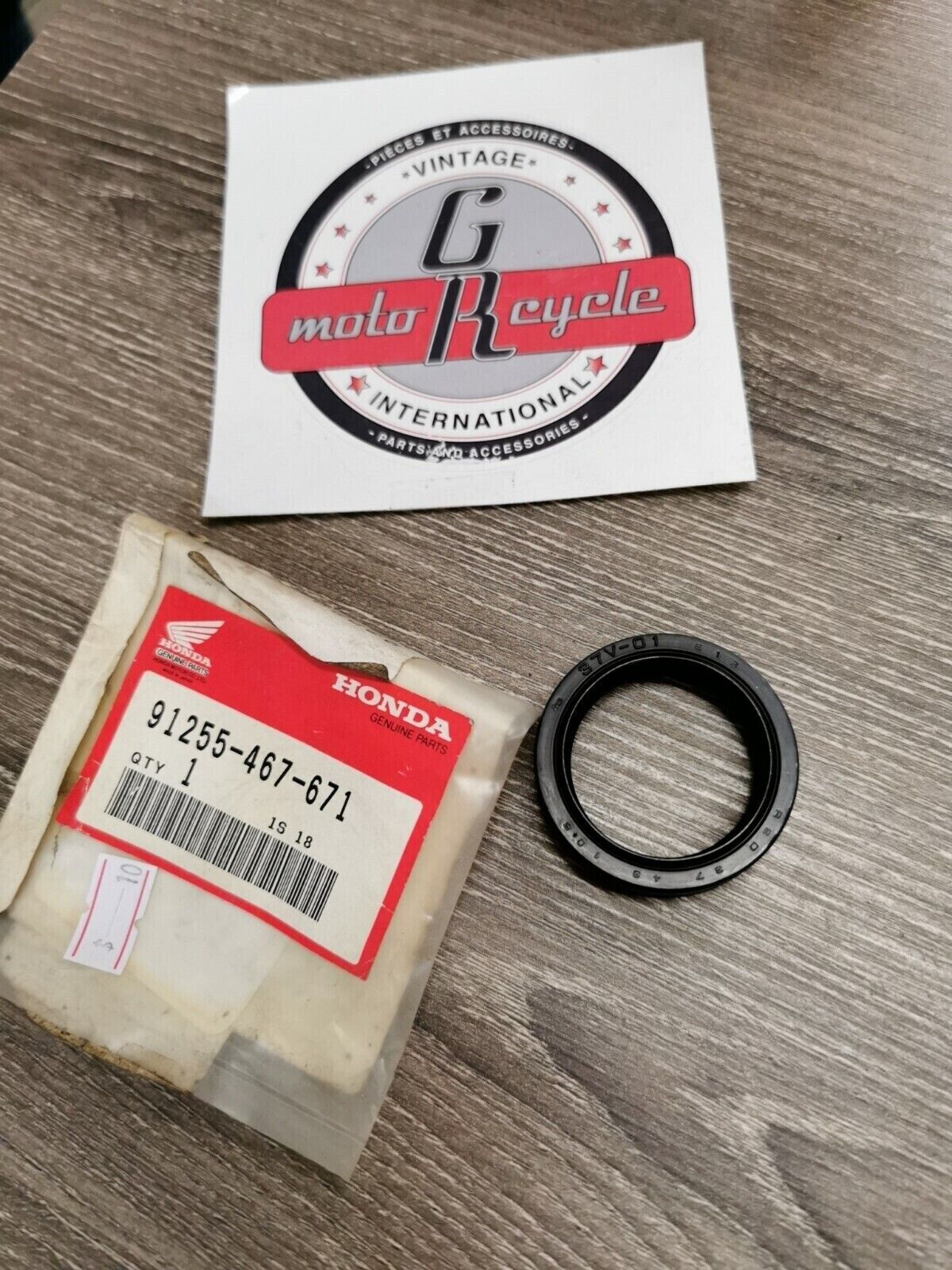 NOS HONDA CR250ROIL SEAL 37X48X12.591255-467-671H55