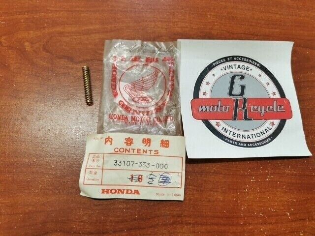 NOS HONDA CB250 CB400 CM400 TB50 BEAM ADJUSTING SPRING 33107-333-000 H98