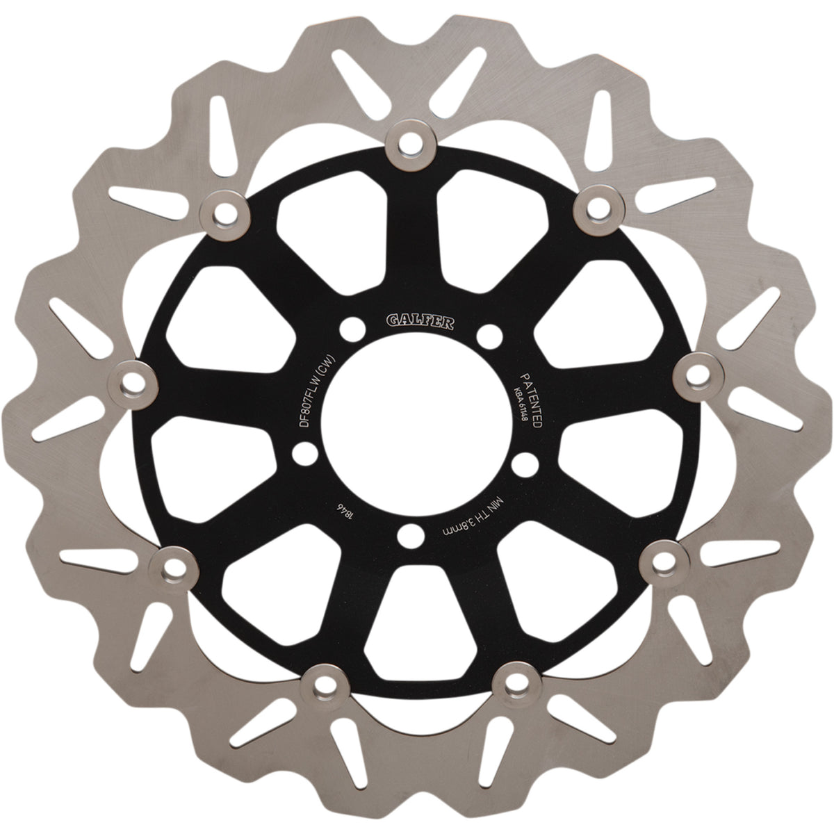 Galfer Wave Brake Rotor - DF807CW Ducati Motorcycles 2009-2023