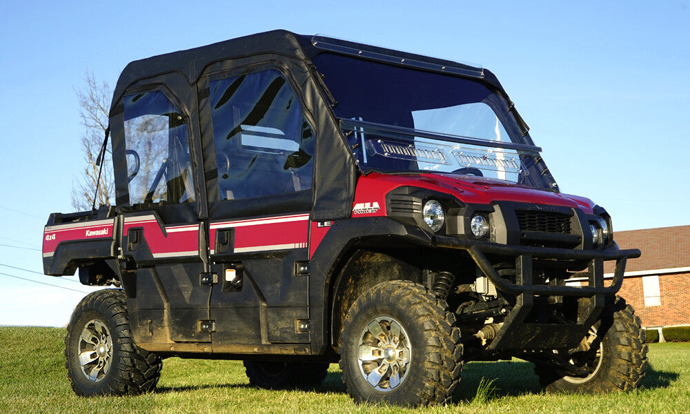Seizmik Soft Upper Doors with Zipper Kawasaki Mule Pro FXT | 51-20989