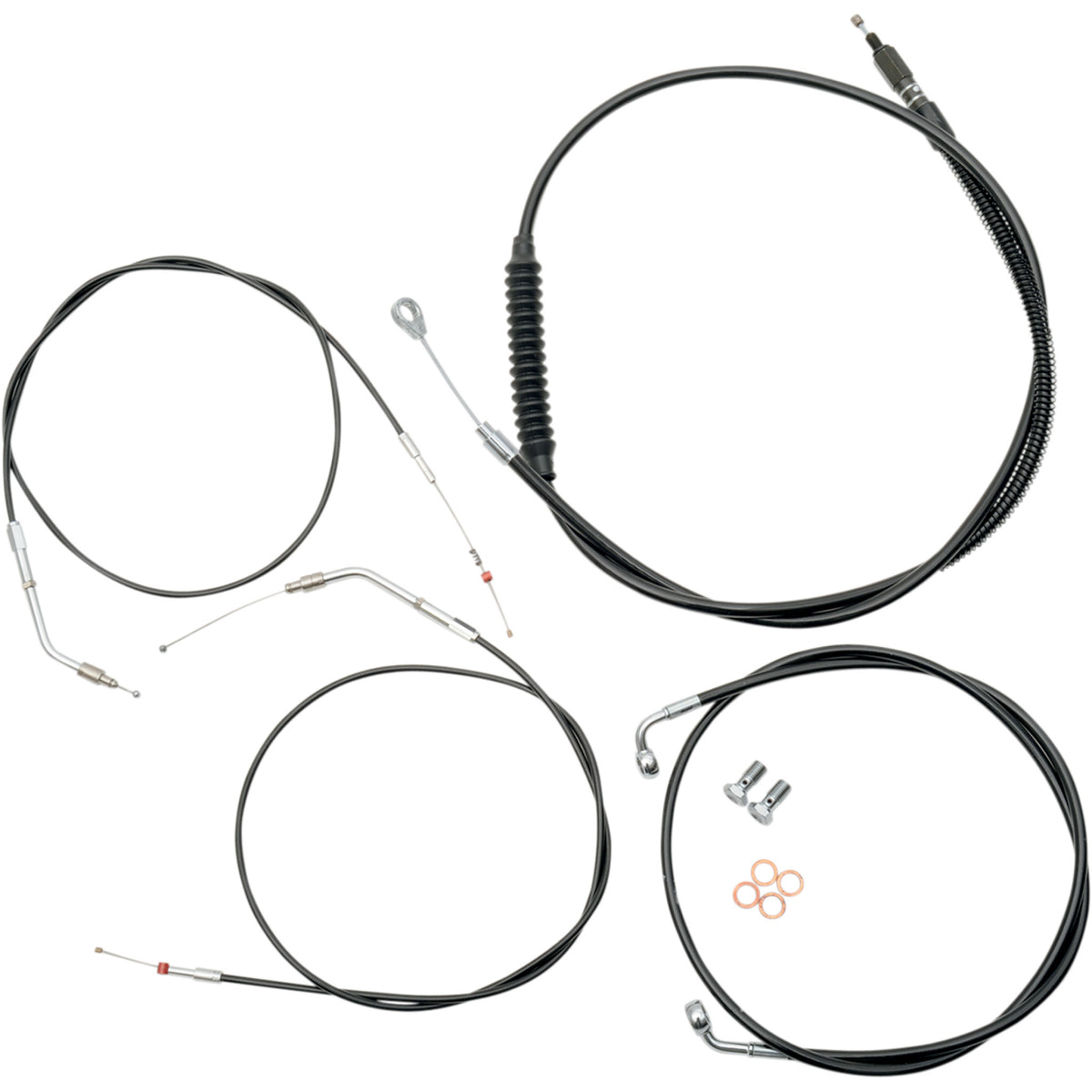 La Choppers Standard Cable Kit - LA-8320KT-13B For Harley Sportster 2007-2022