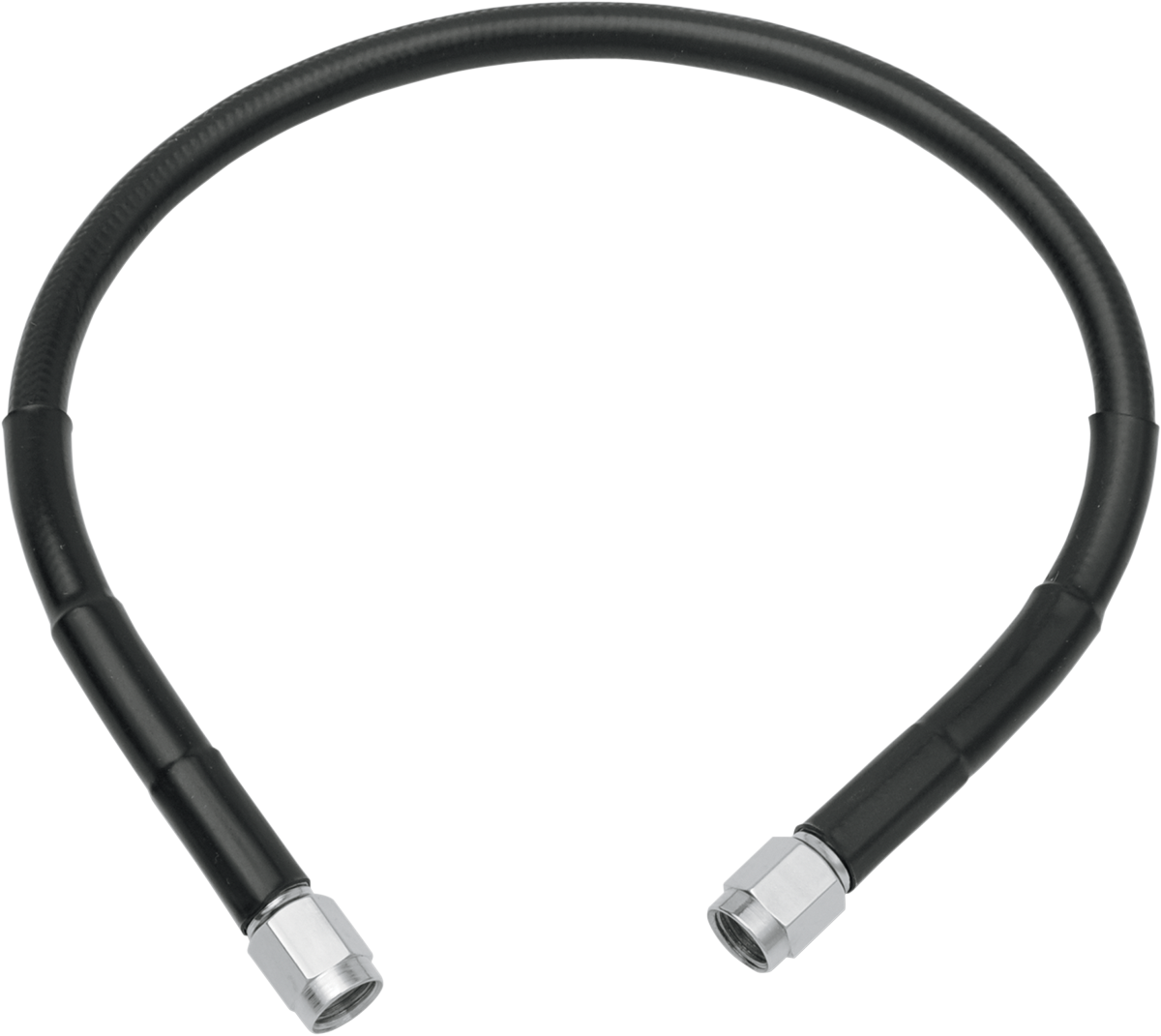 DRAG SPECIALTIES Universal Brake Line - Stainless Steel - Black Vinyl-Coated