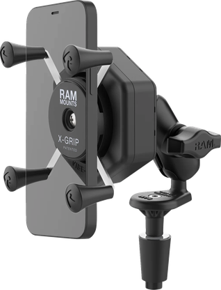 RAM Mounts X-Grip Phone Mount w/ Vibe-Safe & Fork Stem Base - Short