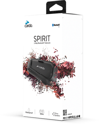 Cardo Spirit Bluetooth Helmet Headset - Single