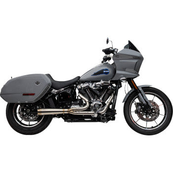 TRASK 2-into-1 Assault Exhaust System - Stainless Steel - Softail M8 TM-5054