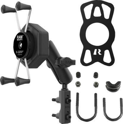 RAM Mounts X-Grip Mount Kit w/ Vibe Safe and Reservoir Base 1.75” - 4.5”