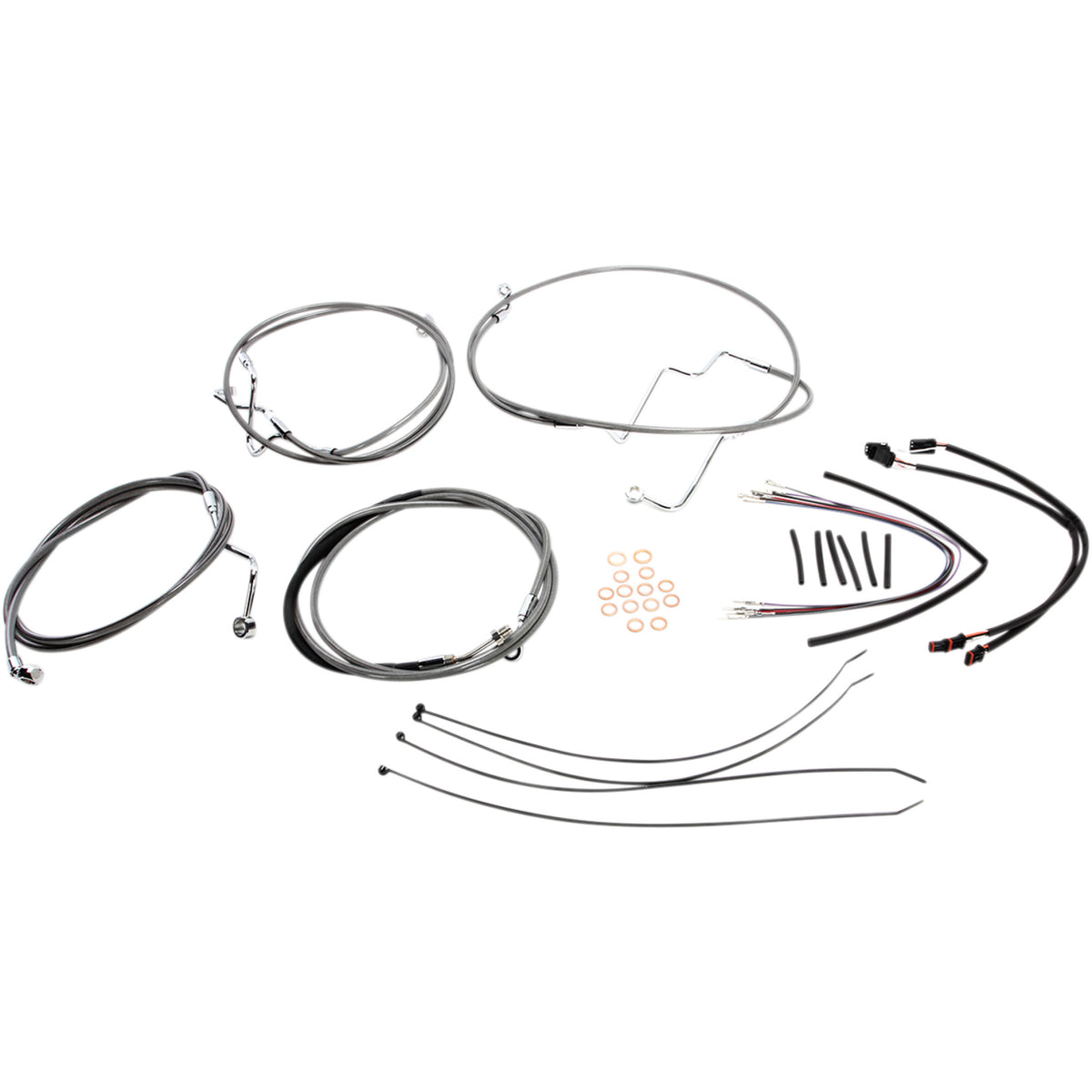 Magnum Shielding Cable Kit - 589552 For Harley Road Glide 2015
