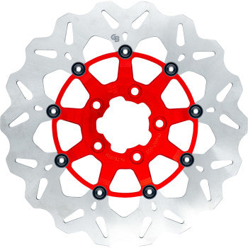 GBRAKES Brake Rotor - Front - Red GBDU023