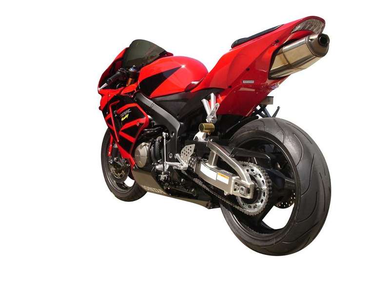 Hotbodies HONDA CBR600RR (05-06) ABS Undertail w/built in LED signal lights - Black