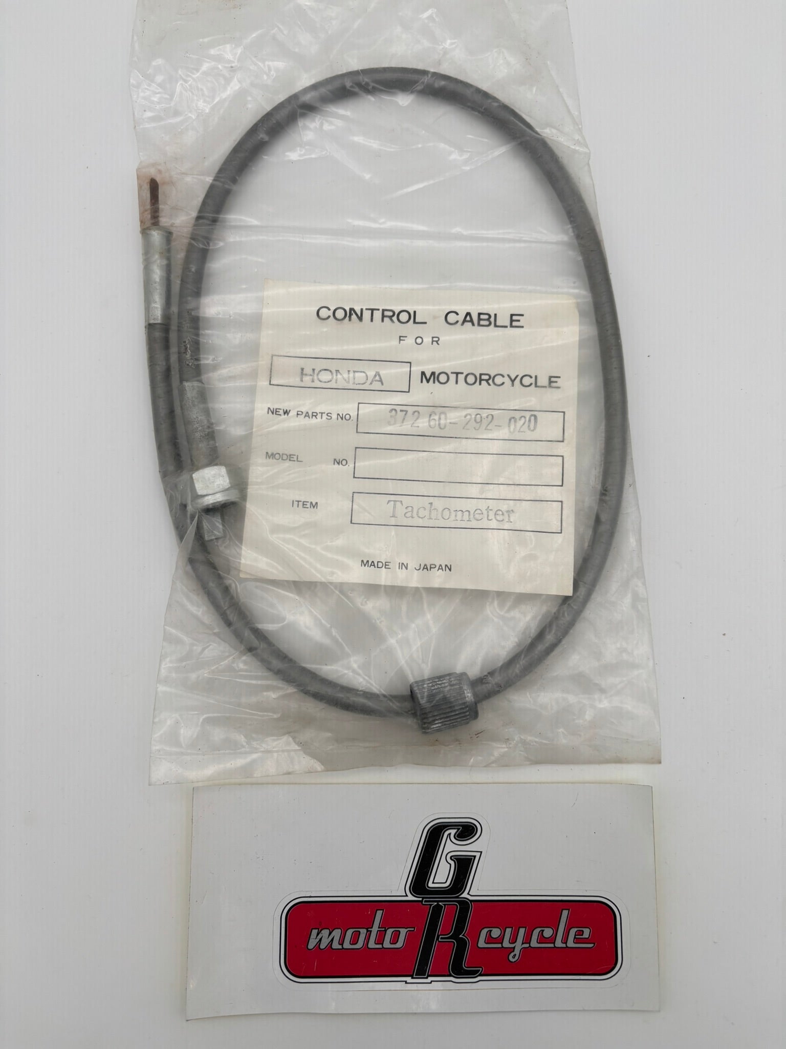 AFTERMARKET HONDA AFTERMARKET TACHOMETER CABLE SUB 37260-375-000 37260-292-020-A H214