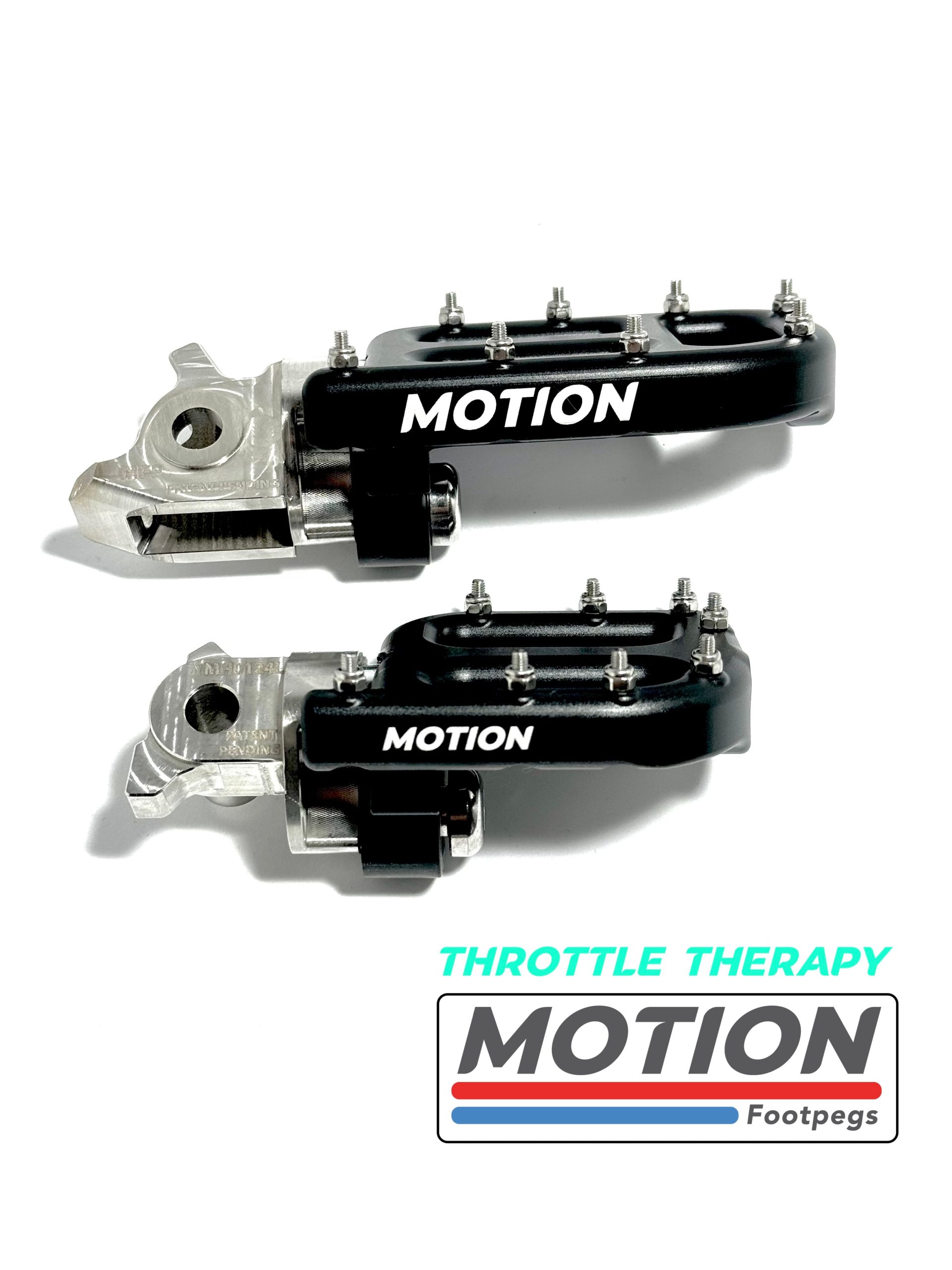 Motion Factory Racing 10mm Down/5mm Back Offset Footpegs 2023+ KTM/Husky/GasGas/Beta | KGFD