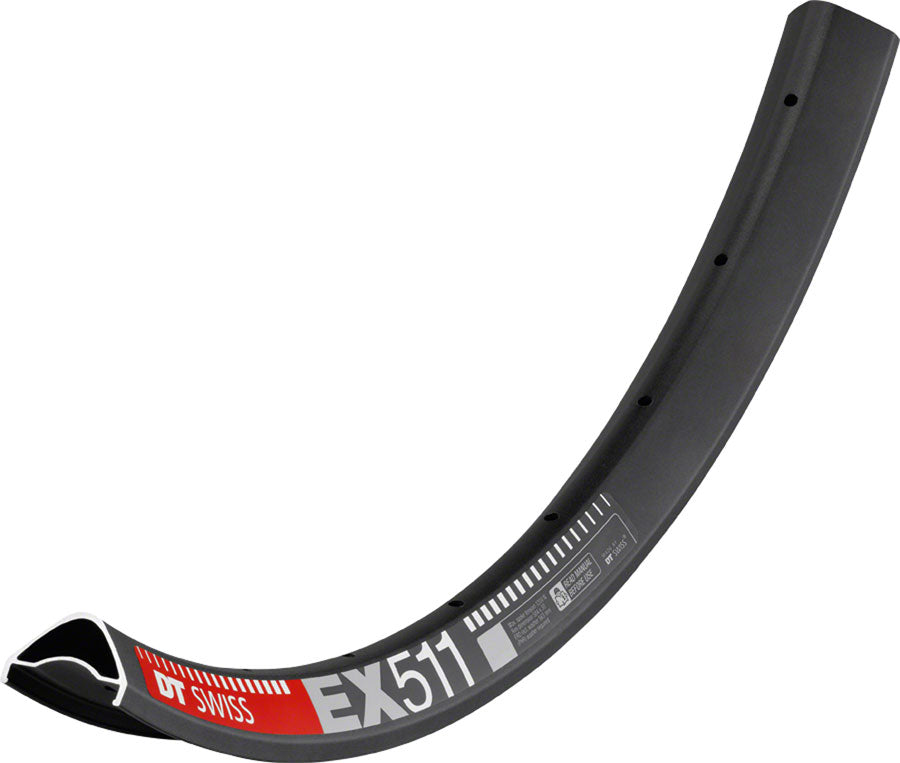 DT Swiss EX 511 Rim - 29", Disc, Black, 32H