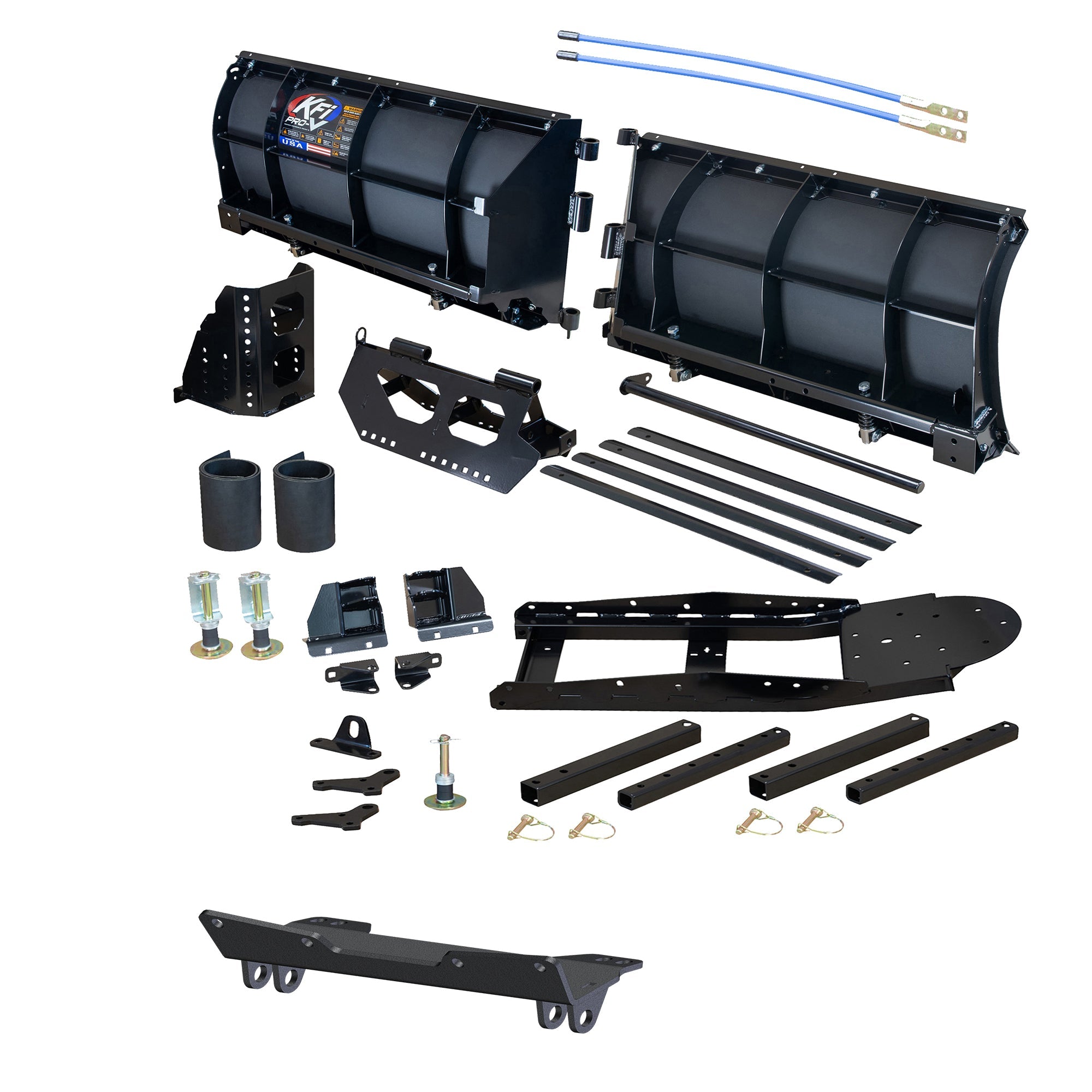 KFI 80" Pro-V Snowplow Kit fits 2019+ Polaris Ranger 1000, Crew 1000, XP 1000, Crew XP 1000