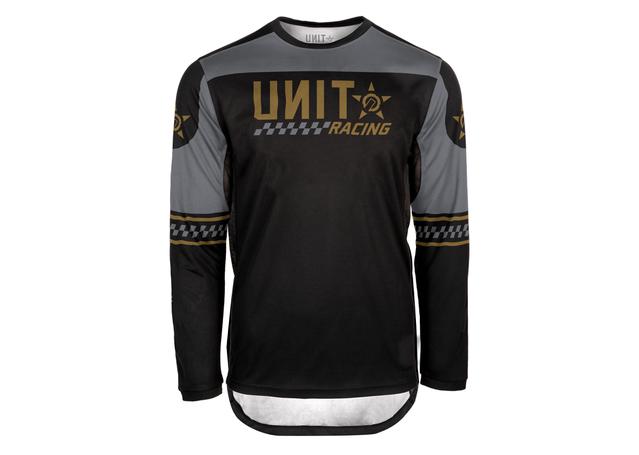 Unit Racing Long Sleeve MTB Jersey - Black