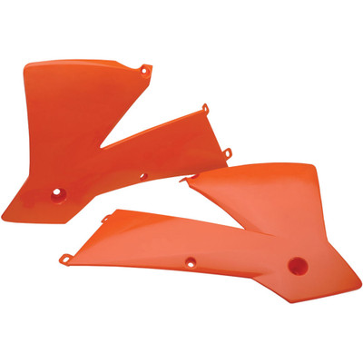 Acerbis KTM 300 MXC 2003 -2004 Radiator Shrouds - Orange