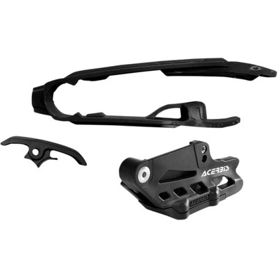 Acerbis Gas Gas MC 250F 2021 Chain Guide 2.0 and Slider Kit - Husqvarna/KTM - Black