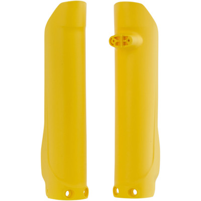 Acerbis Husqvarna FE 350 S 2020-2021 Lower Fork Covers for Inverted Forks - Yellow