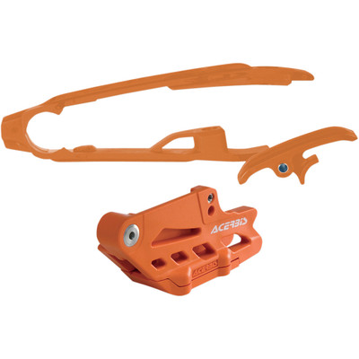 Acerbis KTM 300 XC-W 2012-2016 Chain Guide and Slider Kit - KTM - Orange