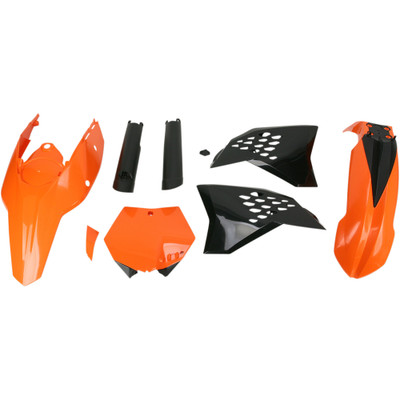 Acerbis KTM 380 SX 2007-2010 Full Replacement Body Kit - OE Orange/Black - KTM