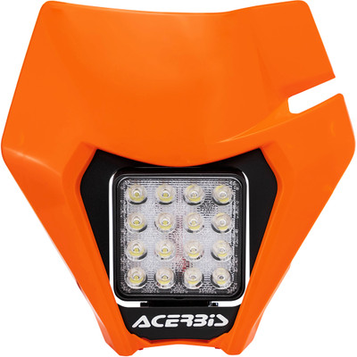Acerbis KTM 500 XCF-W 2020-2021 Headlight - VSL - Orange - KTM